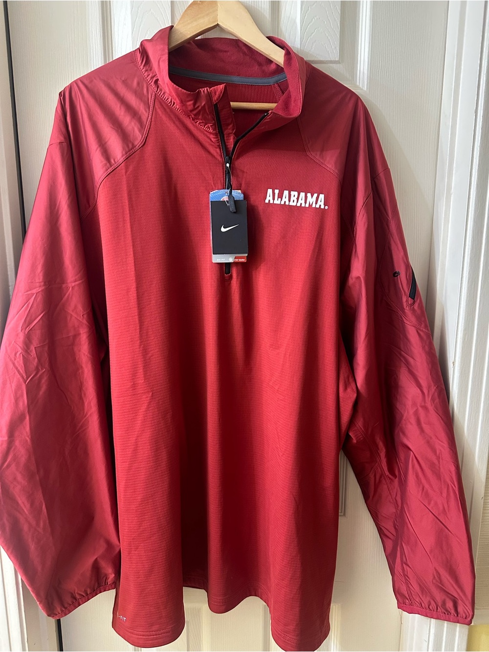Alabama Crimson Tide Dri Fit Windbreaker - NWT